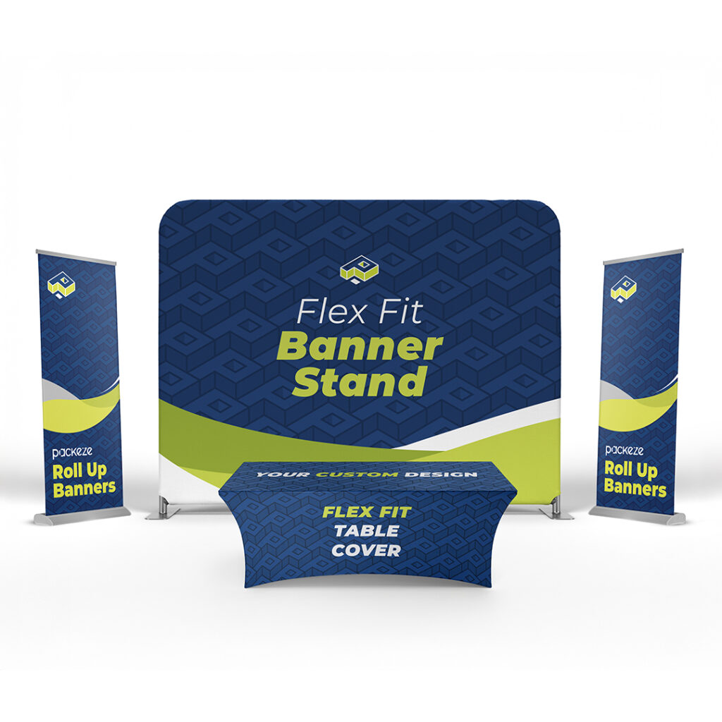 Table + Backdrop + Banners Event Display Package