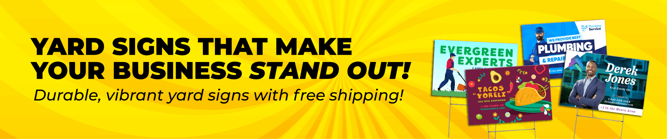 Yard Sign Bundle Deals