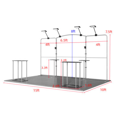10x20ft Trade Show Booth