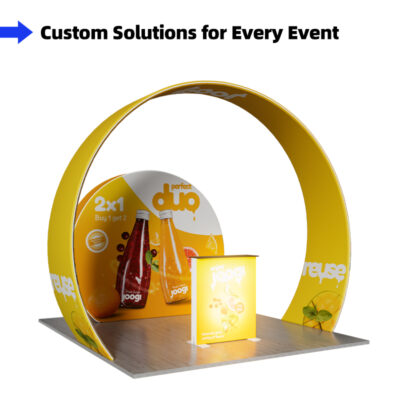 10x10ft Trade Show Booth Package D2