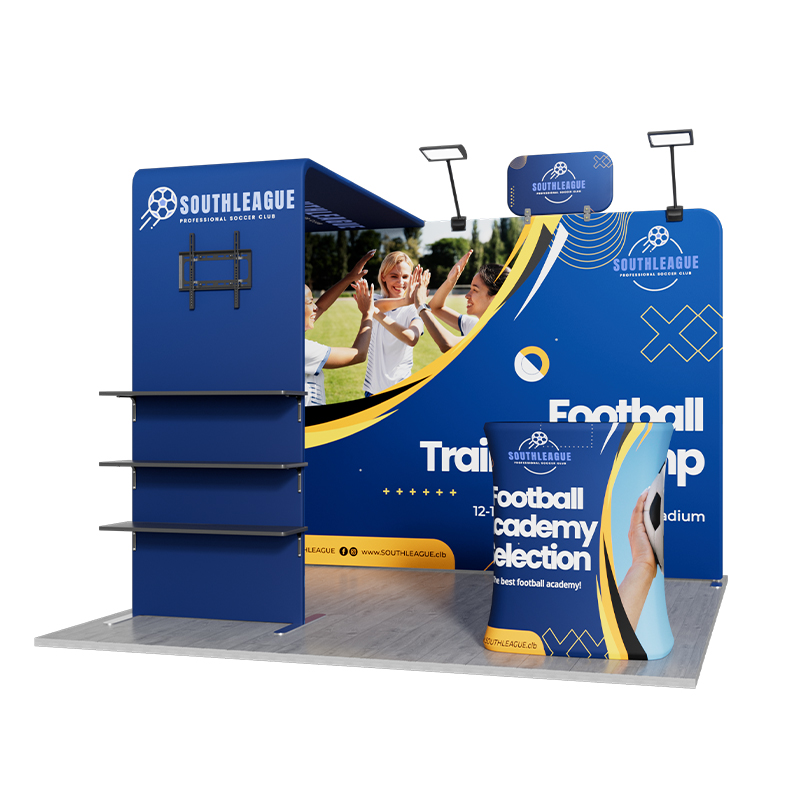 10x10ft Trade Show Booth Package A1