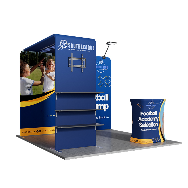 10x10ft Trade Show Booth Package A1