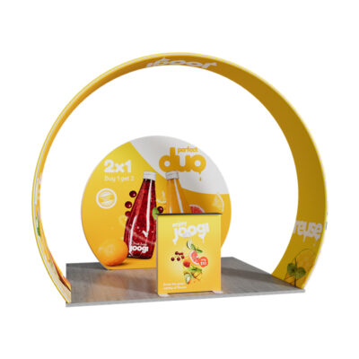 10x10ft Trade Show Booth Package D2