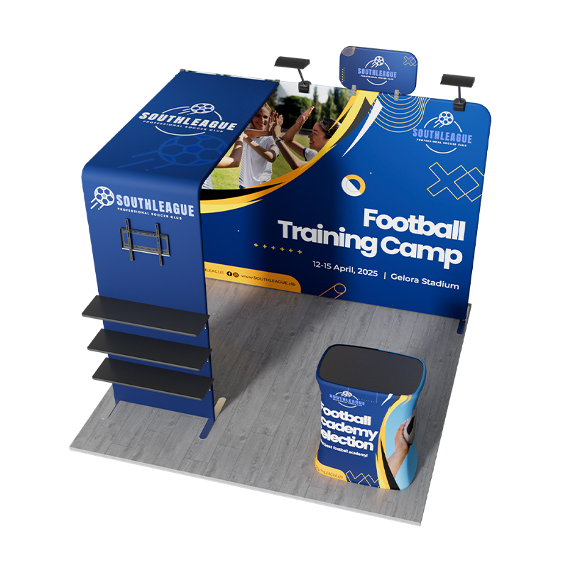 10x10ft Trade Show Booth Package A1