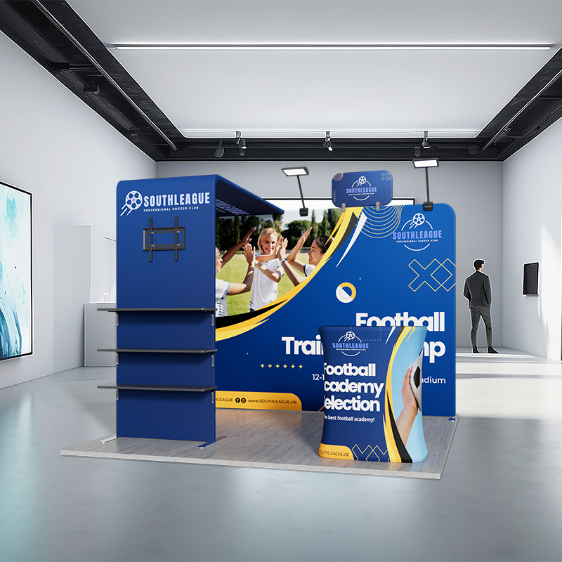 10x10ft Trade Show Booth Package A1