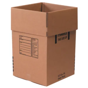 Dish Pack Box 18 x 18 x 28 Double Wall 350 lb Test 5/Bundle